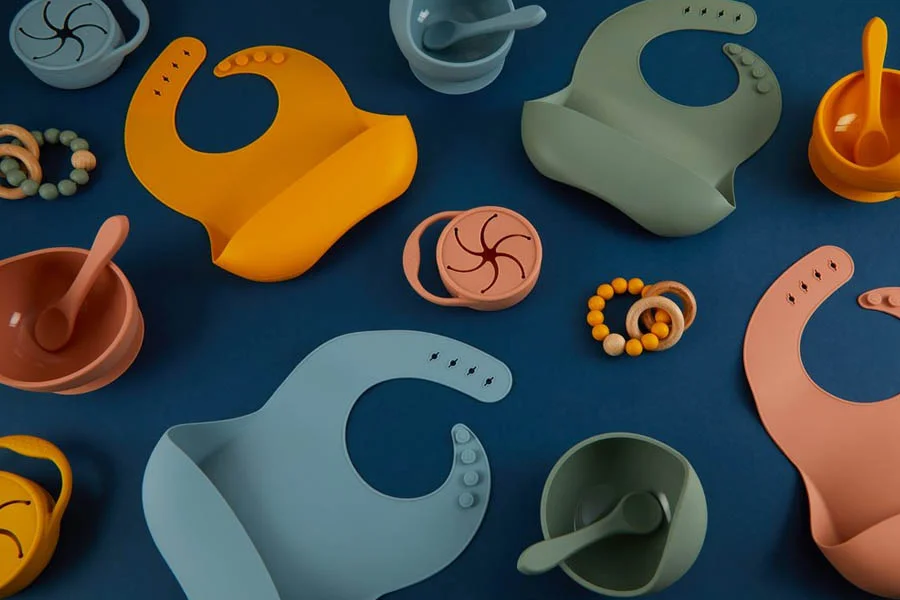 Non-Slip Silicone Baby Tableware