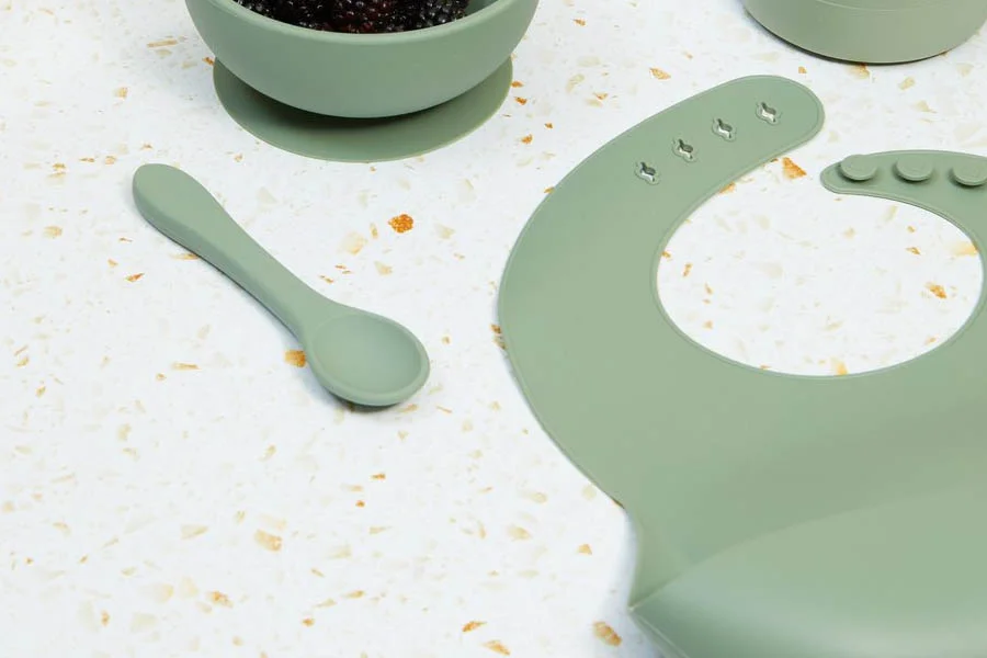 Non-Slip Silicone Baby Tableware