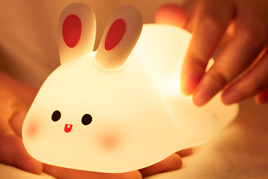 Cute Bunny Lamp for Kids' Room