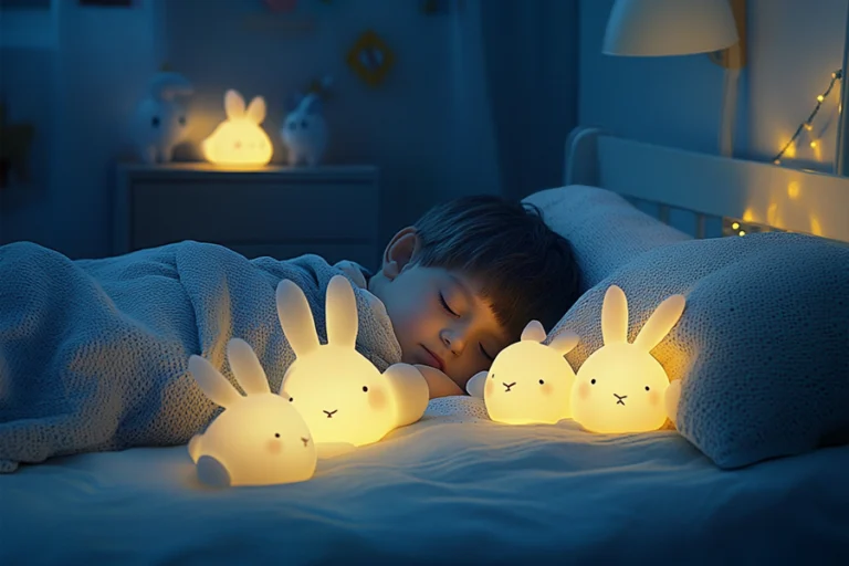 Cute Bunny Lamp for Kids' Room
