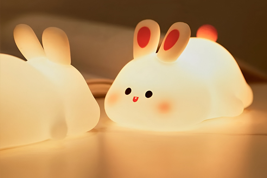 Cute Bunny Lamp for Kids' Room