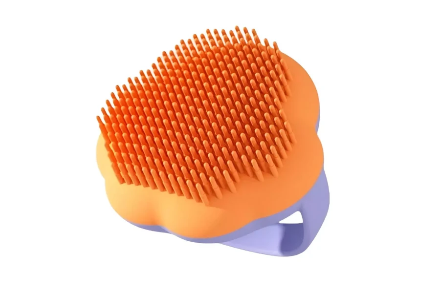 Non-Slip Silicone Brush for Infant Bath Time